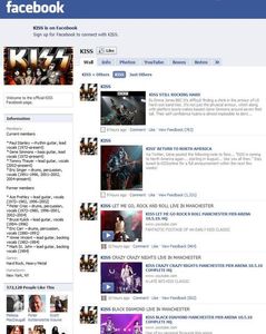 KISS Facebook